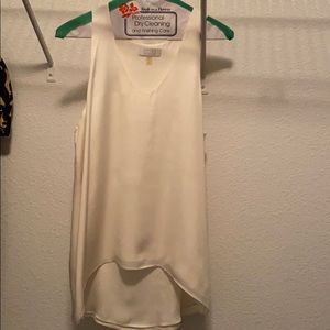 AYR delicate 100% silk tank. IVORY color